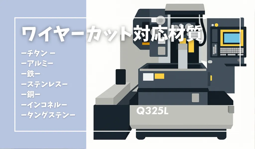 ワイヤーカット対応材質