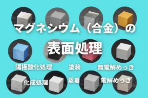 マグネシウムの表面処理