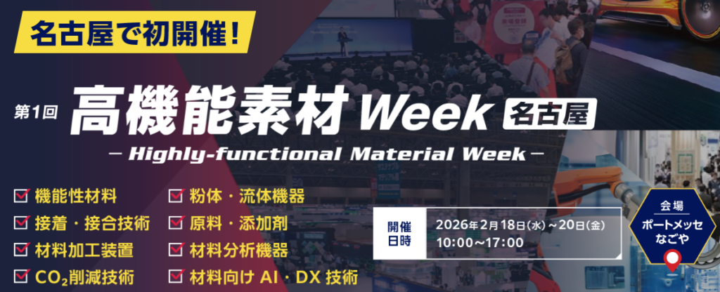 高機能素材Weekのバナー
